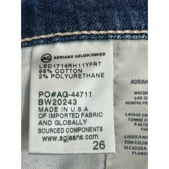 Adriano Goldschmied Women's Size 26 The Hailey Cut Off Ex Boyfriend Jean Shorts - Picture 7 of 12